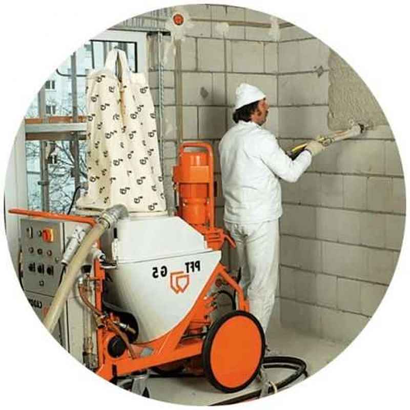 Услуги по механизированной штукатурки в Москве