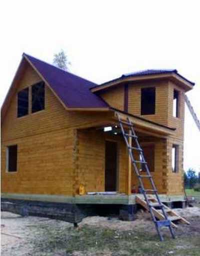 Срубы домов и бань недорого - фото 2