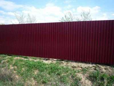 Монтаж из профнастила, сетка рабица, евроштакетник - фото 2