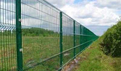 Забор из сетки 3Д гиттер - фото 2