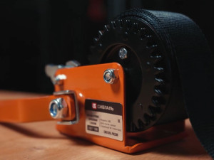 Лебедка ручная барабанная СибТаль, модель LRB, 450 кг, лента - фото 2