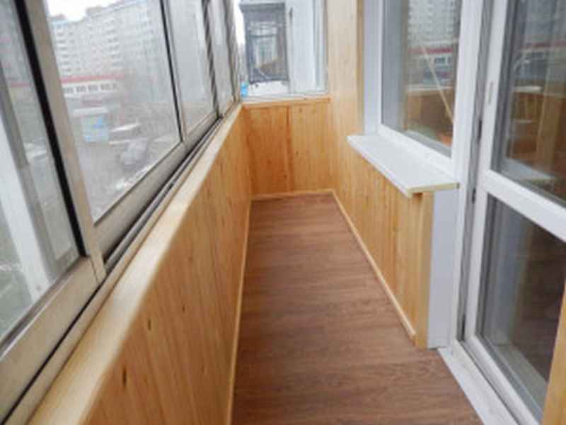 Внутренняя отделка, утепление балконов - фото 1