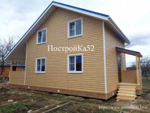 Каркасные дома в Нижнем Новгороде от компании Постройка52 - фото 2