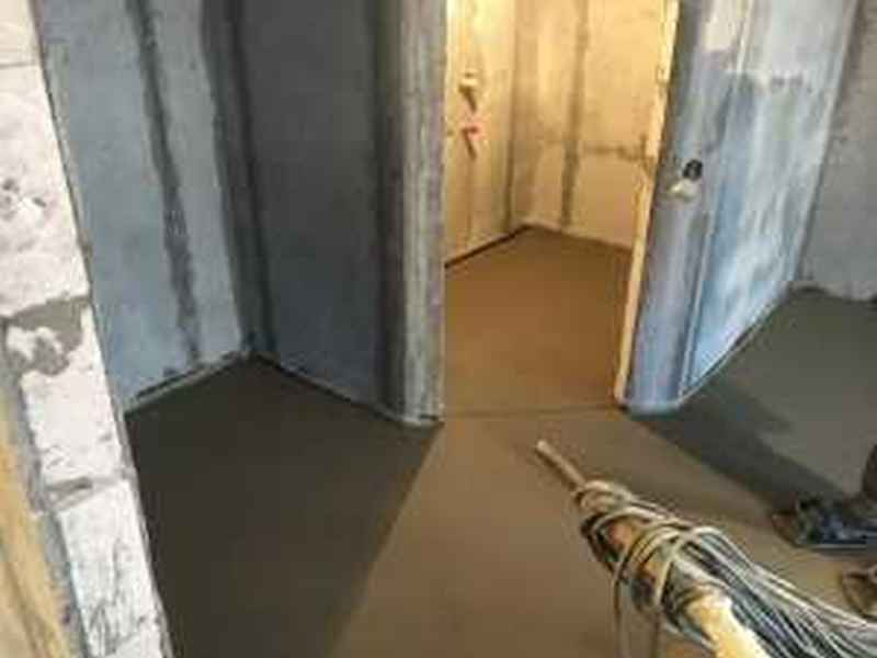 Полусухая стяка пола под ключ в Москве