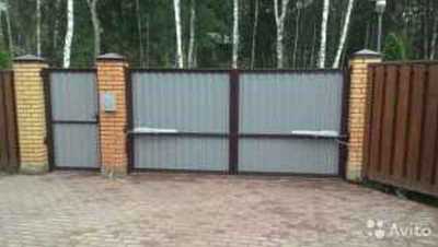 Откатые и распашные ворота - фото 2