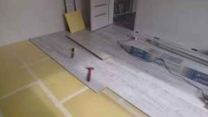 Укладка ламината / Паркетной доски / Плинтус - фото 2