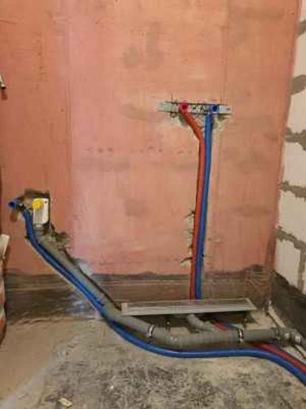 Монтаж водопровода Rehau канализации сантехники - фото 2