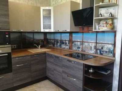 Стеклянный фартук (скинали) - фото 2